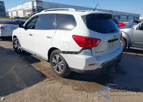 2017 Nissan Pathfinder Sv from USA, damaged, VIN 5N1DR2MN4HC635589